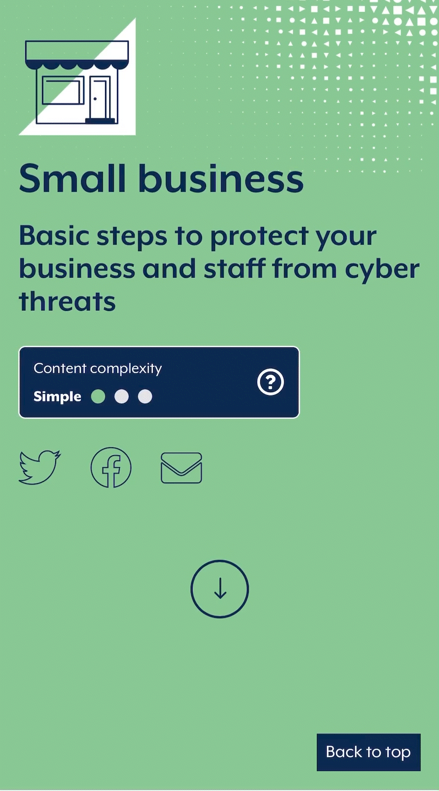 Cyber security solutions - Cyber SMB preparedness
