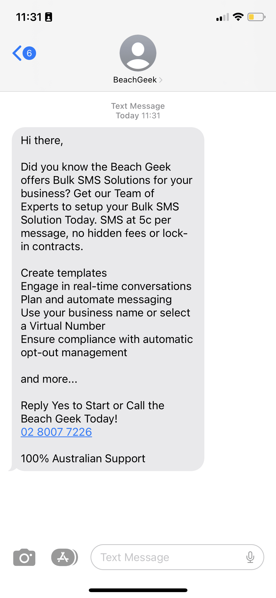 Bulk SMS - SMS_Received