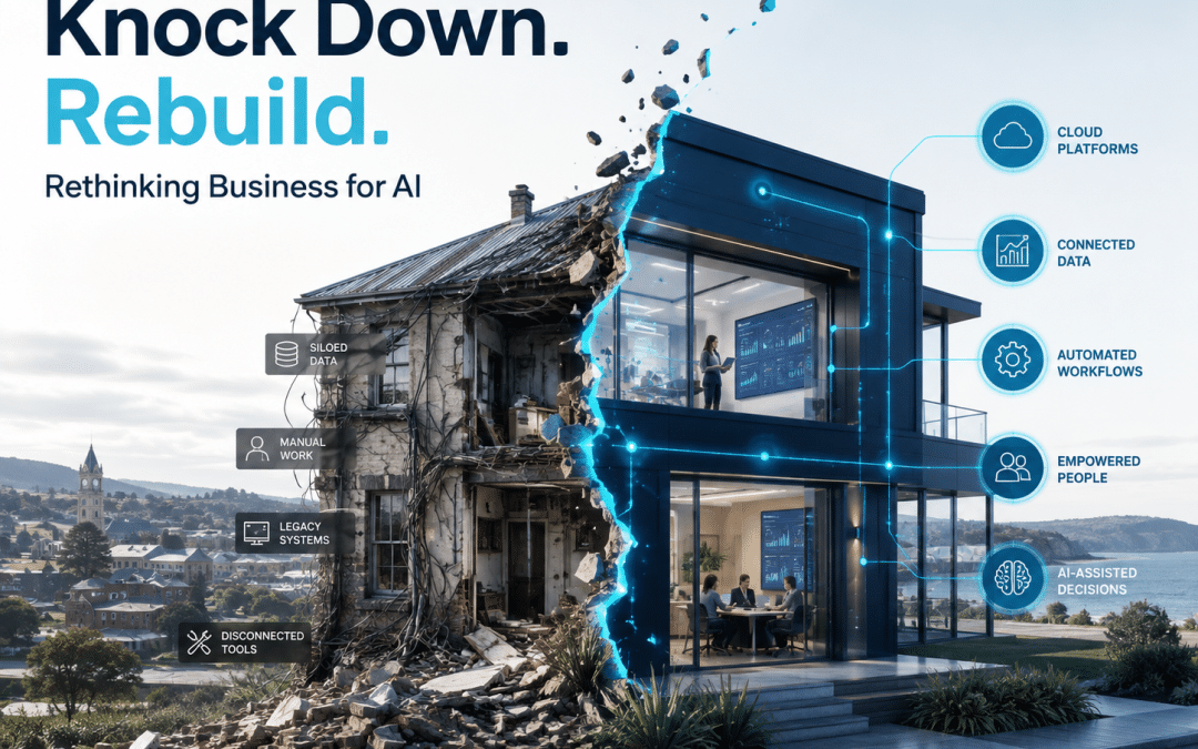 Stop renovating your business for AI. Redesign it.